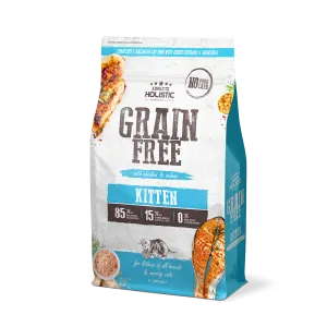 Absolute Holistic Cat Grain Free Kitten Chicken & Salmon 3lb