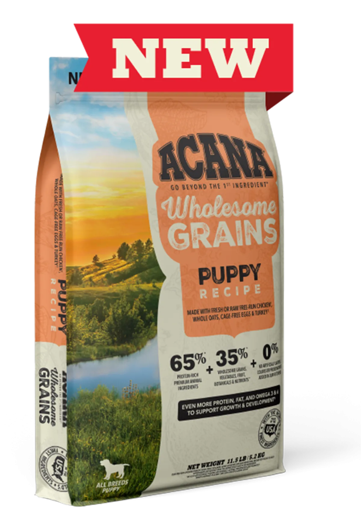 ACANA Wholesome Grains Puppy Dry Dog Food