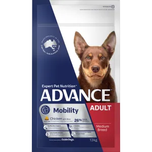 Advance Chicken and Rice Medium Breed Adult Mobility Dog Dry Food 13kg