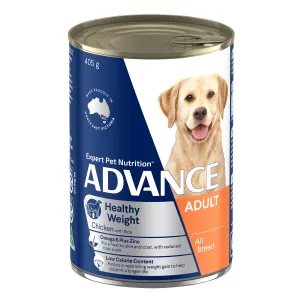 Advance Healthy Weight Chicken & Rice Adult Canned Wet Dog Food