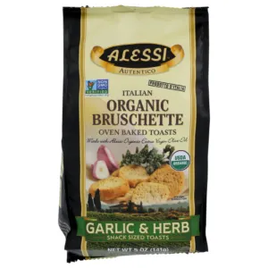 Alessi - Garlic Herb Bruschetta, 5 Oz - Pack of 8