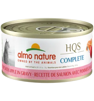 Almo Nature HQS Complete Salmon Recipe with Apple in gravy Wet Cat Food (2.47 oz)