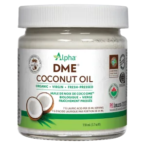 Alpha® DME™ Organic Virgin Coconut Oil Liquid