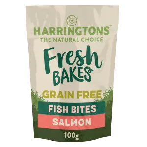 Baked Salmon Fish Bites Grain Free Dog Treats 8 x 100g