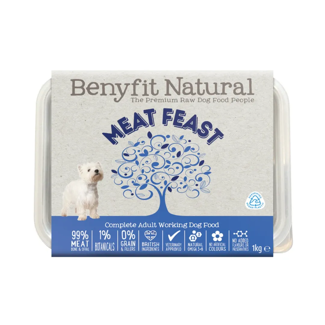 Benyfit Natural Raw Meat Feast 500g