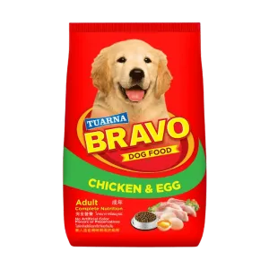 BRAVO DOG FOOD CHICKEN & EGG 450G