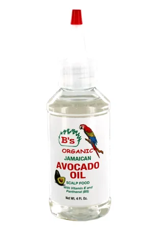 B's Organic Jamaican Avocado Oil Scalp Food