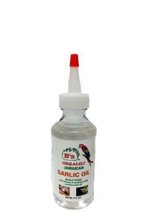 B's Organic Jamaican Garlic Oil Scalp Food