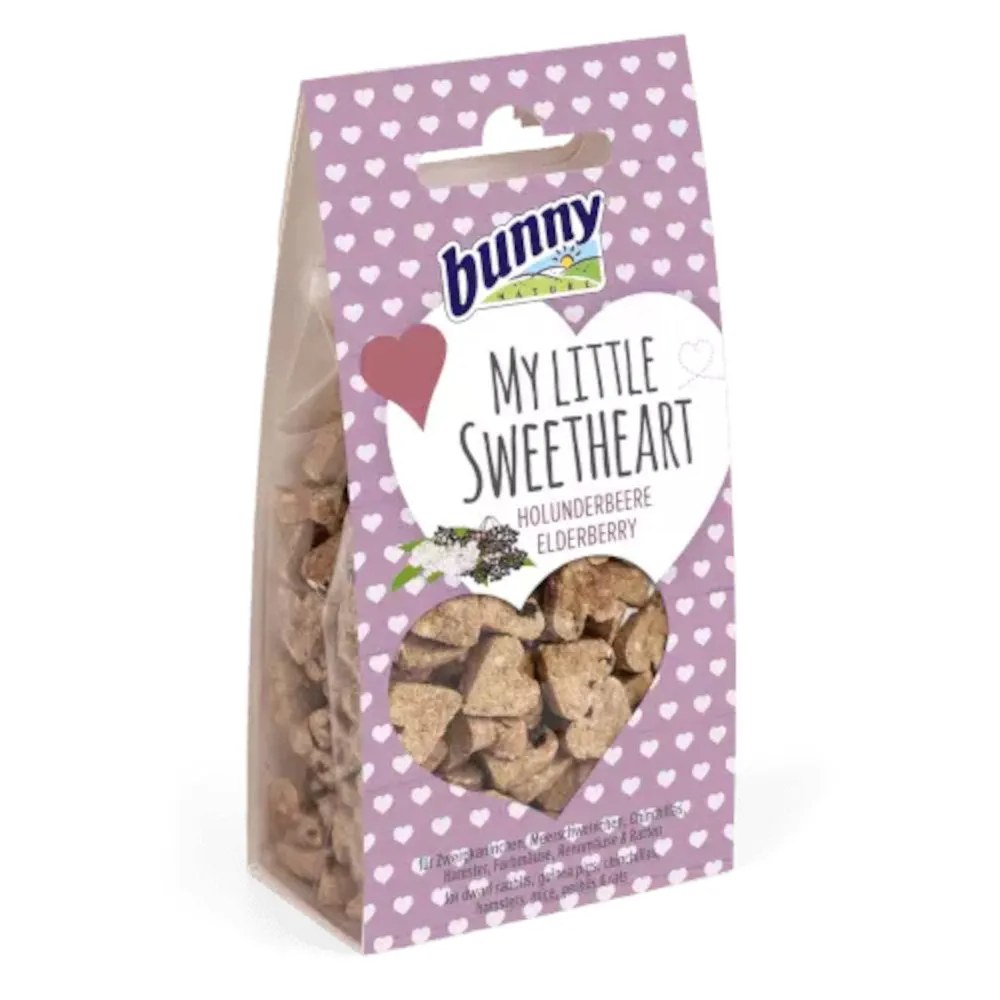 Bunny Nature My Little Sweetheart Elderberry Rabbit Treats 30g