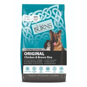 Burns Dog Food Original Chicken & Brown Rice  6KG