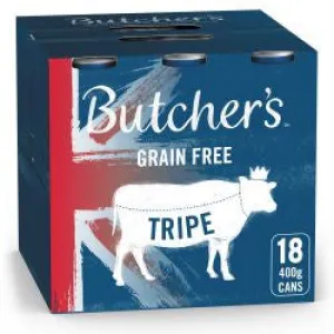 Butchers Grain Free Tripe Mix Cans 18x400g