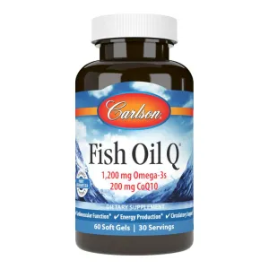 Carslon Fish Oil Q 60 Softgels