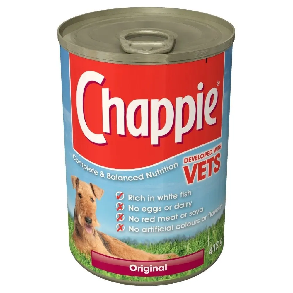 Chappie Original Tins 12x412g