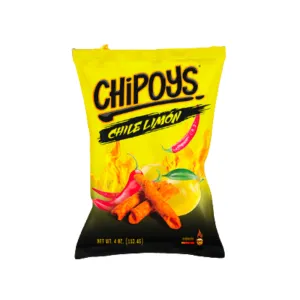 Chipoys Chile Lemon Tortilla Chips 4oz