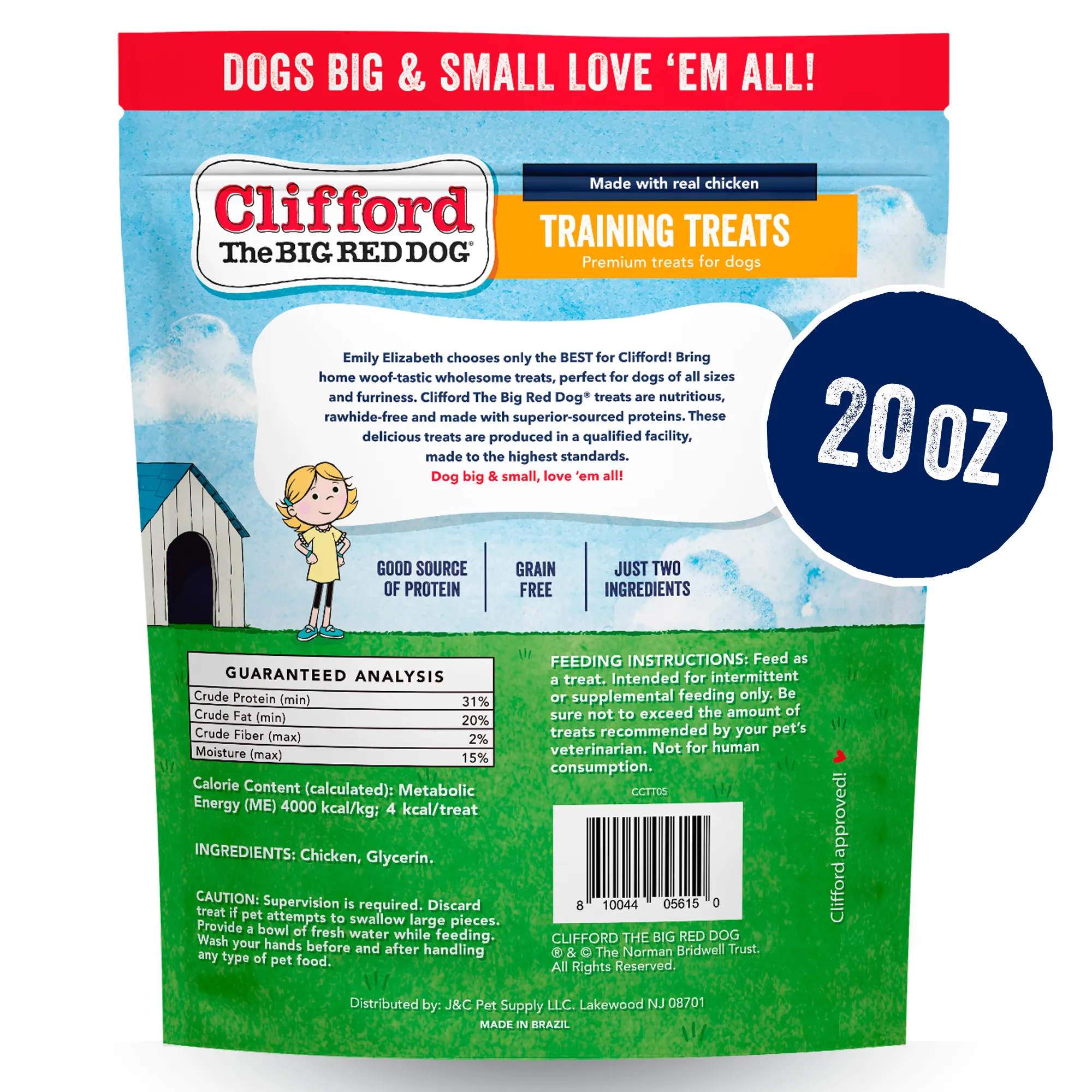 Clifford® Chicken Training Treats 20 oz