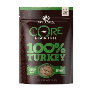 CORE 100% Turkey Freeze-Dried Raw Treats, 2oz bag