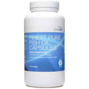 Finest Pure Fish Oil 120 softgels by Pharmax