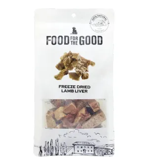 Food For The Good Freeze Dried Cat & Dog Treats (Lamb Liver)