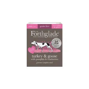 Forthglade Gourmet Adult Grain Free Turkey & Goose 7x 395g