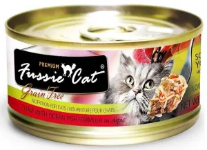 Fussie Cat Premium Tuna with Ocean Fish Formula in Aspic Canned Food