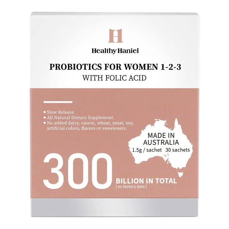 Healthy Haniel Probiotics for Women 1-2-3