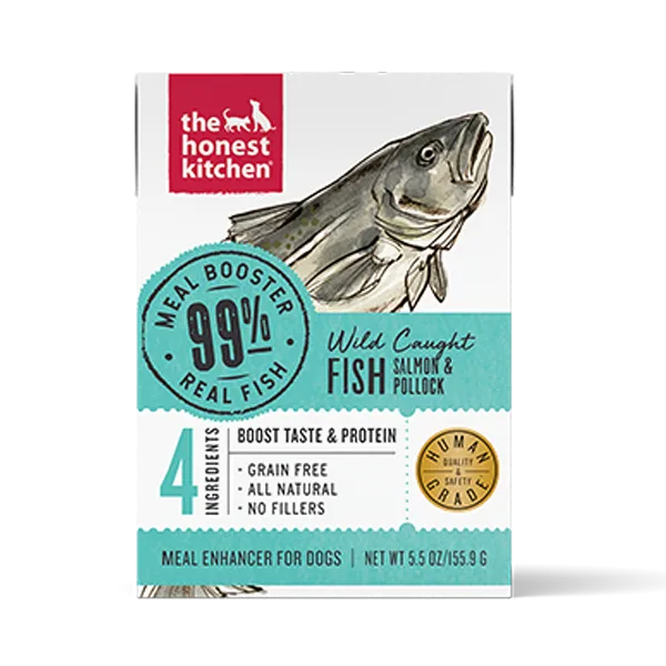 Honest Kitchen  Meal Booster 99% Salmon & Pollock 5.5oz