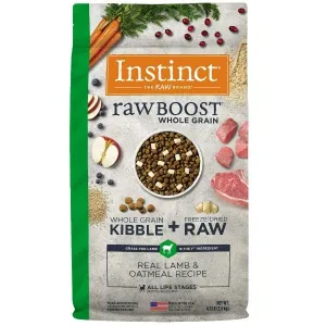 Instinct Raw Boost Whole Grain Real Lamb & Oatmeal Recipe Dry Dog Food