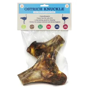 JR PET Ostrich Knuckle Bone Dog Chew