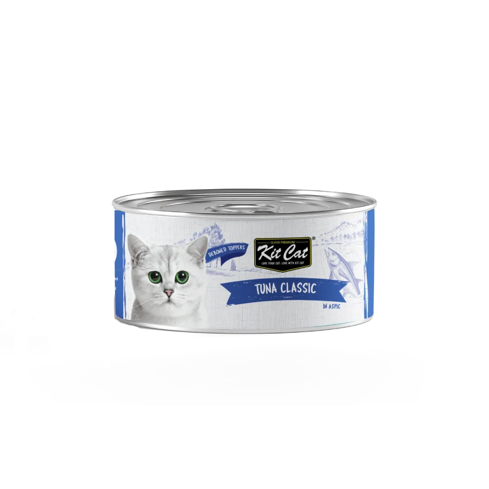 KitCat Super Premium Deboned Tuna Classic Aspic 80g