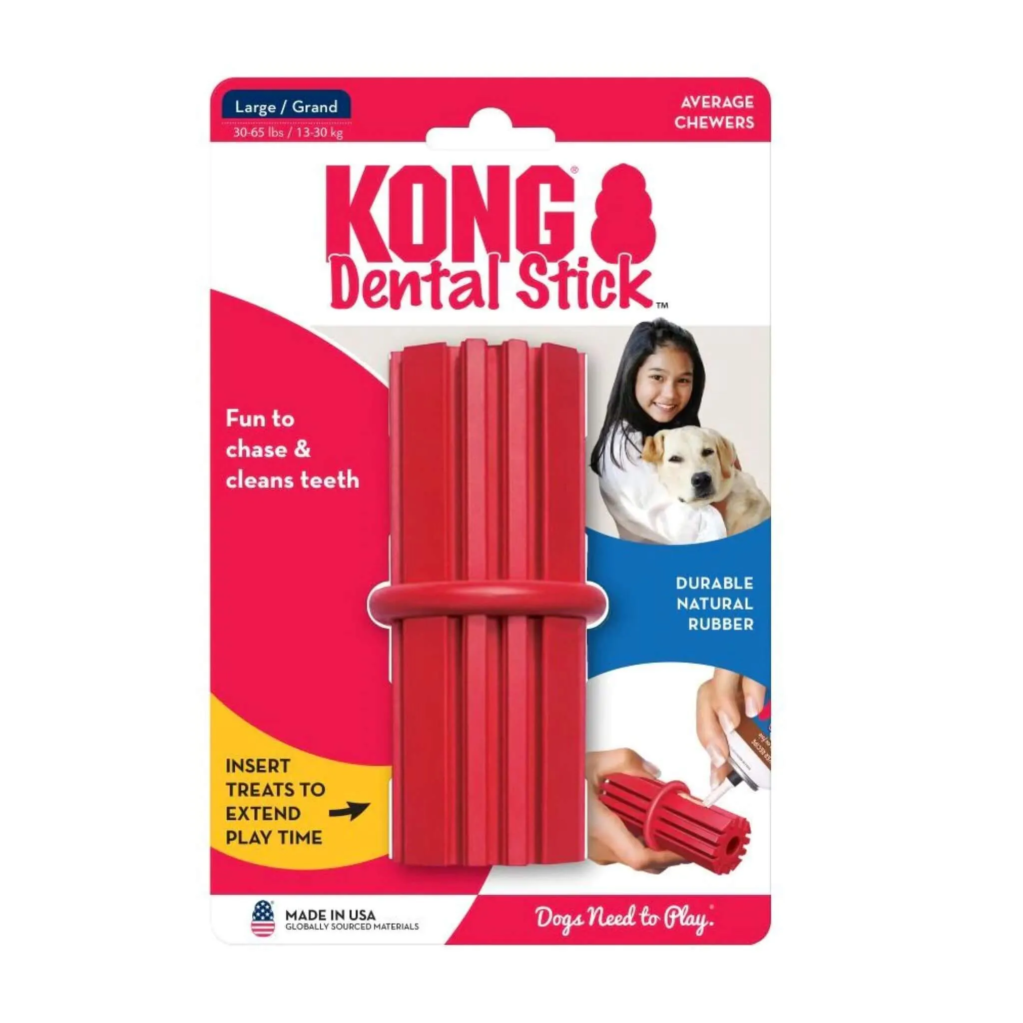 KONG Dental Dog Chew Stick