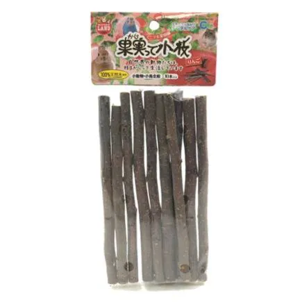 Marukan Apple Tree Twigs for Small Animals 10pcs (MR-374)