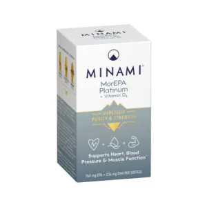 Minami MorEPA Platinum 60 Softgels