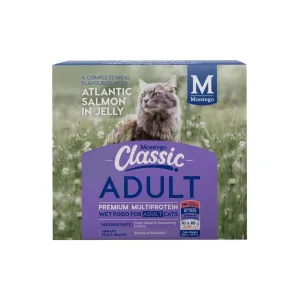 Montego Classic Adult Salmon Wet Cat Food Multi Pack 10 x 85g