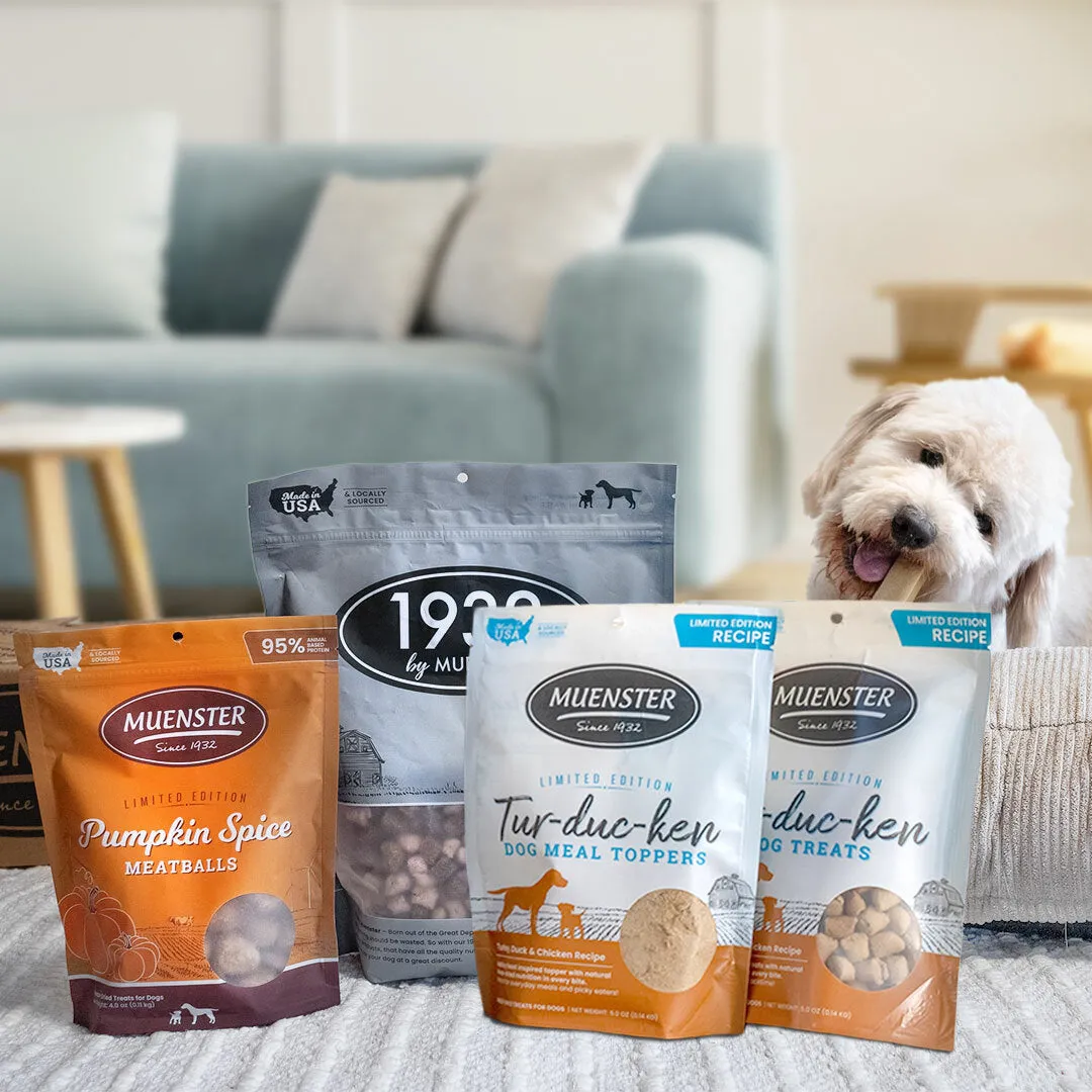 More Wags FALL Treatbox for Dogs (over $113 Value) dog not included ;)