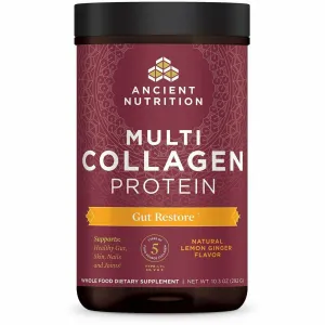 Multi Collagen Protein Gut Restore (Lemon Ginger) by Ancient Nutrition