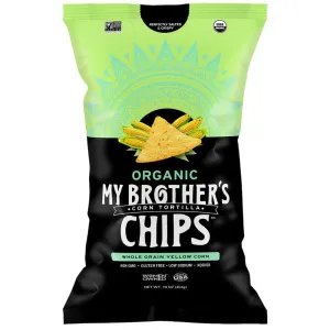 My Brothers Chips - Organic Whole Grain Yellow Corn Tortilla Chips 10oz