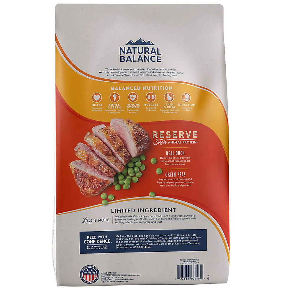 Natural Balance Limited Ingredient Dry Cat Food