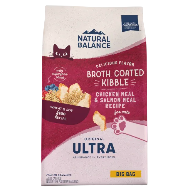 Natural Balance Original Ultra Chicken Meal & Salmon Meal Recipe Cat Food