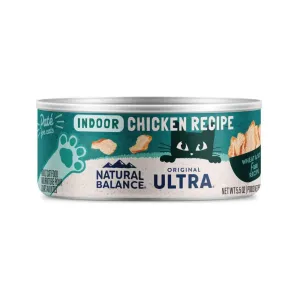 Natural Balance Ultra Premium Indoor Chicken Formula Canned Cat Food