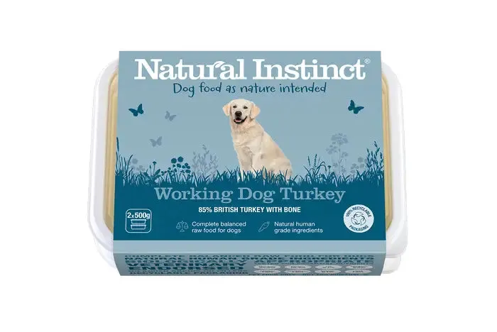 Natural Instinct Working Dog Completes (2x500g)