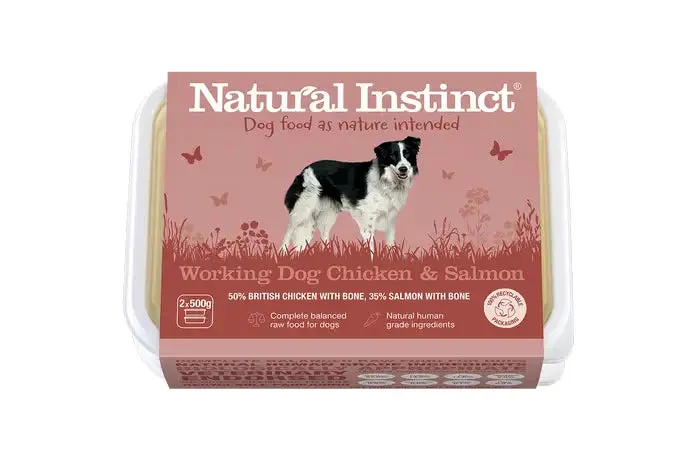 Natural Instinct Working Dog Completes (2x500g)