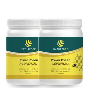 Nature Bee Potentiated Bee Pollen (Twin Pack)