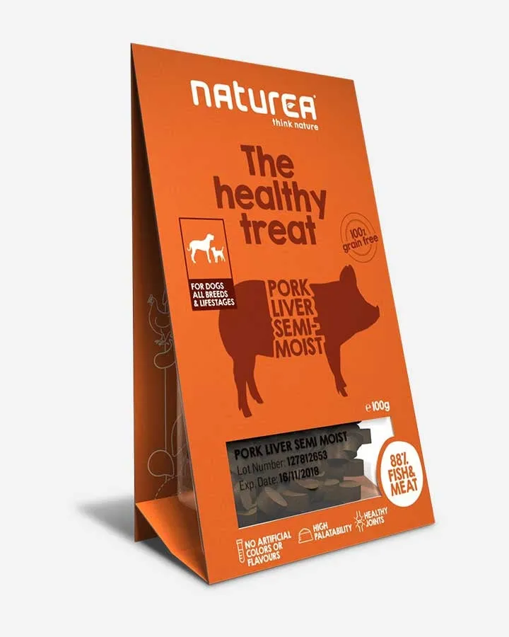 Naturea Healthy Dog Treats - Pork Liver