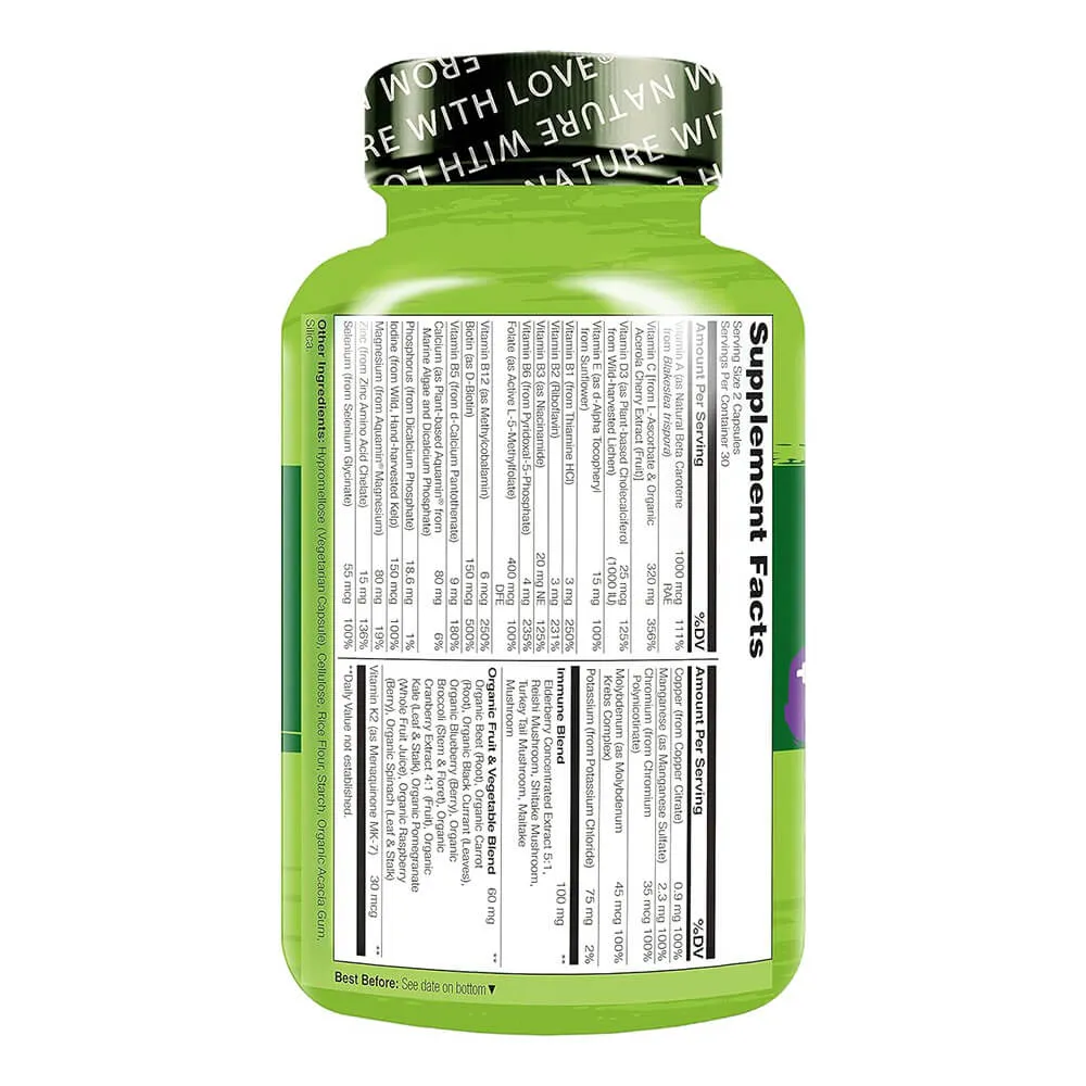 Naturelo Multivitamins (60 capsules)