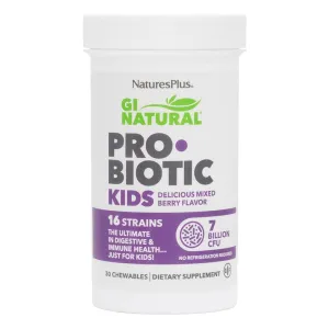 Nature's Plus GI Nutra Pro Bio Kids 30 Tablets - Buy 1 Get 1 Half Price