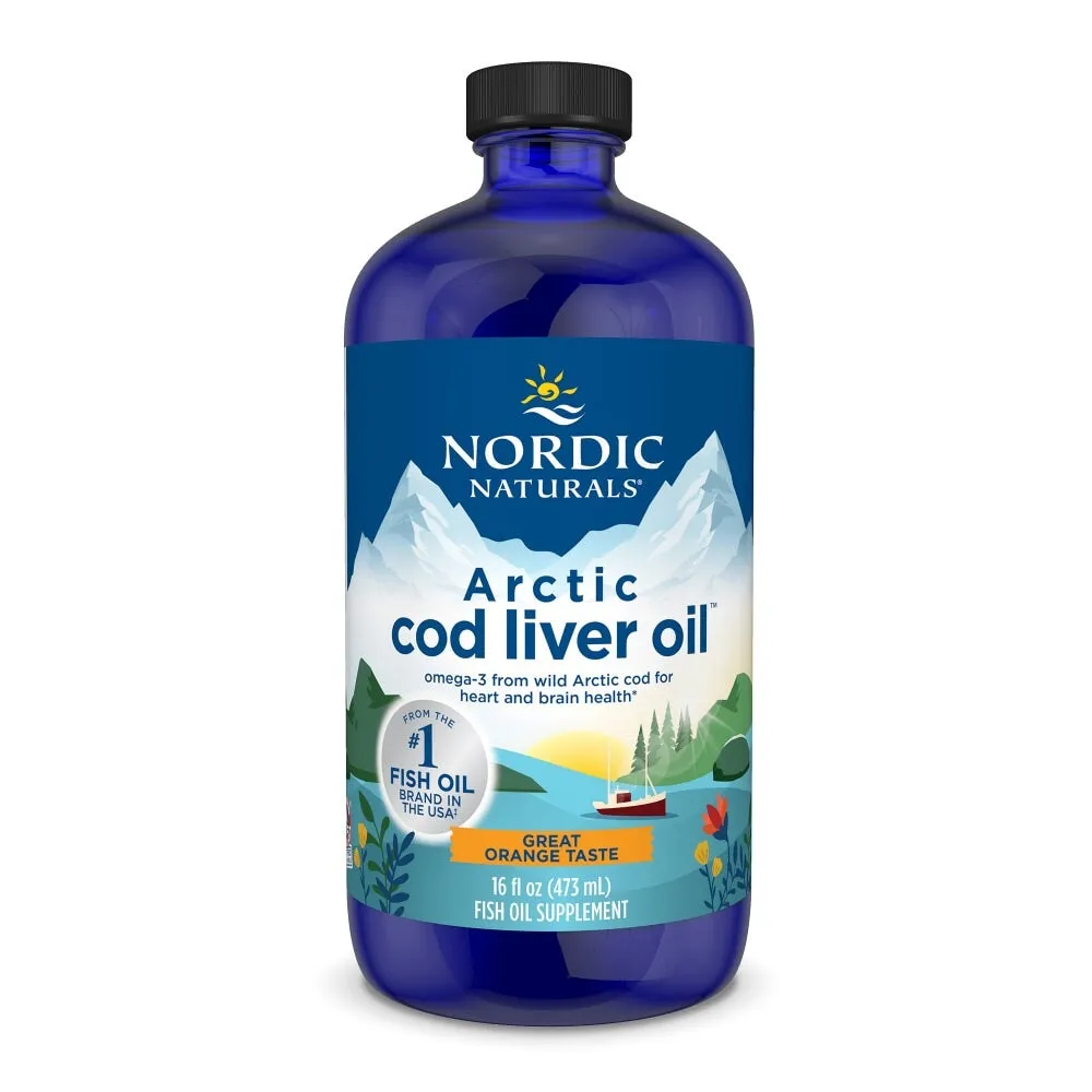 Nordic Naturals Arctic Cod Liver Oil Liquid