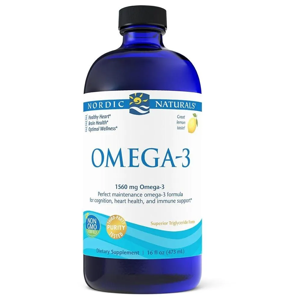 Nordic Naturals Omega-3 Fish Oil 16 oz.