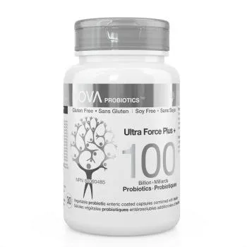 Nova probiotics - ultra-force plus  100b - 30 caps