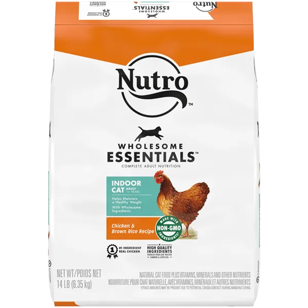 Nutro Adult Indoor Formula with Chicken & Brown Rice Recipe 5lb