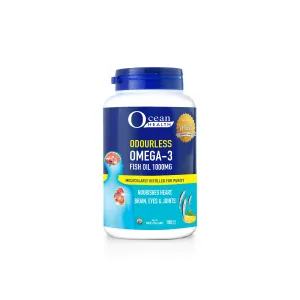 Ocean Health Odourless Omega-3 Fish Oil 1000mg (180s)